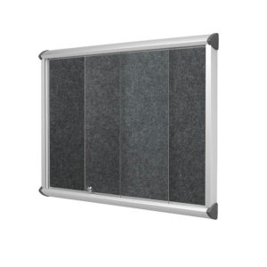 Resist-a-Flame Noticeboards – Sliding Door EcoColour®