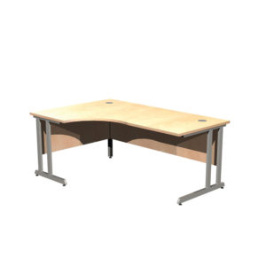 Cantilever Leg Desk Workstations – LH Crescent