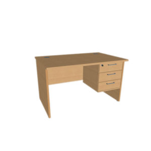 Alpine Panel Leg Teachers Desk