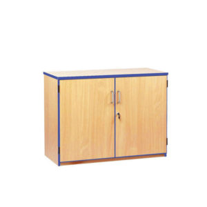 Coloured Edge Cupboard – Low