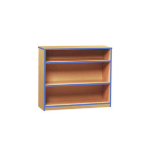 Coloured Edge Bookcase – Low