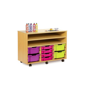 Art Room Storage – Wide Combination Shelf Unit