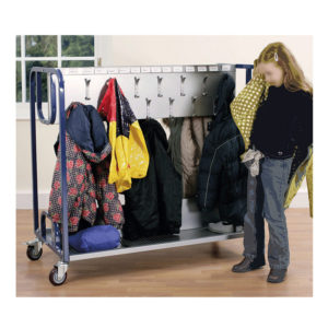 Metal Storage Trolleys – Cloakroom Trolley