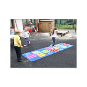 Outdoor Hopscotch Mat