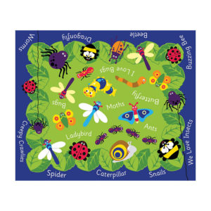 Minibeasts Outdoor Mat