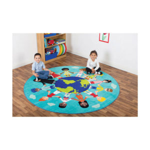 Primary World Multi-Cultural Rug