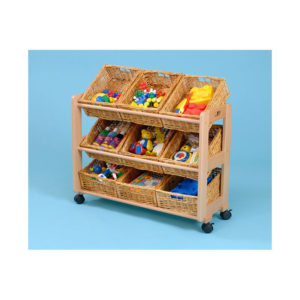 Classroom Tidy Trolleys – Single tidy trolley