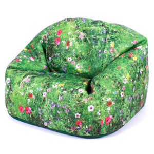 Nature Print Bean Bag