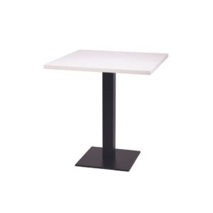 Barletta Black Cast Square Dining Base